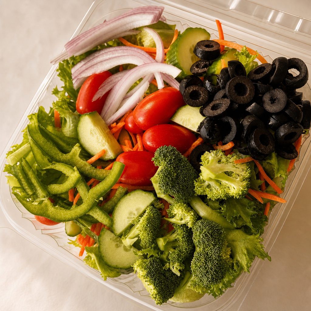 All the Veggies Salad.